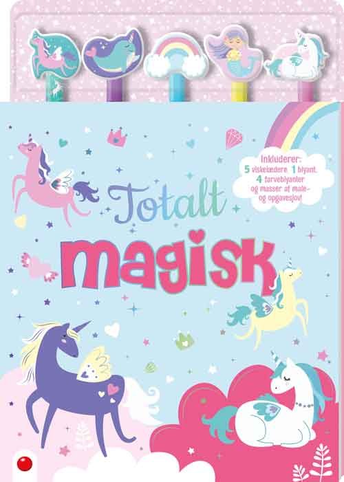 Aktivitetsbog med blyanter: Totalt magisk (ACCESSORY) [1st edition] (2024)