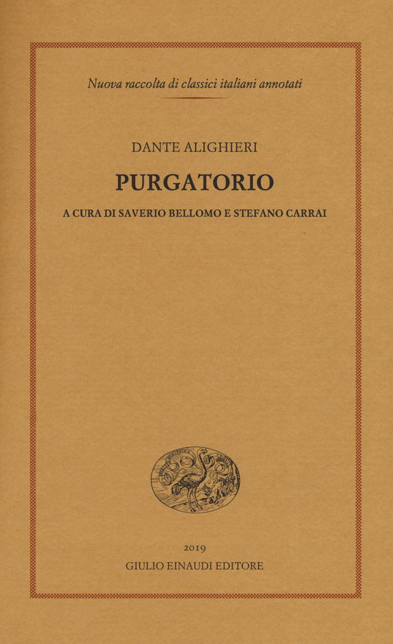 Cover for Dante Alighieri · Purgatorio (Book)