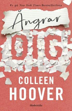 Cover for Colleen Hoover · Ångrar dig (Bound Book) (2023)