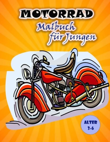 Cover for Thomas D · Motorrad-Malbuch für Kinder (Paperback Book) (2022)
