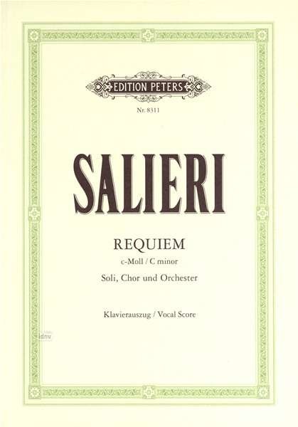 Cover for Salieri · Requiem für 4 Solostimmen, gemi (Book) (2022)