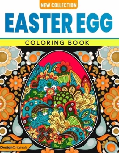 Cover for Vanilla Coloring Books · Easter Egg Coloring Book (Paperback Book) (2021)