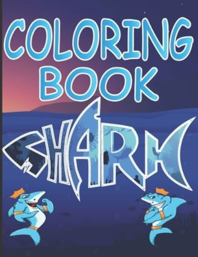 Cover for Meddani Coloring · Shark Coloring Book (Paperback Bog) (2021)