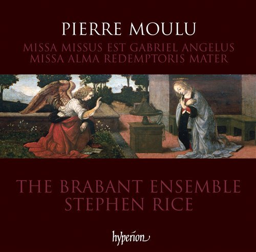 Cover for Stephen Rice the Brabant Ense · Moulu Missa Alma Redemptoris (CD) (2010)