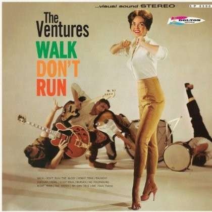 Cover for The Ventures · Walk, Don't Run (GREEN VINYL) (LP) [Coloured edition] (2017)