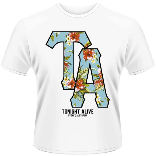 Cover for Tonight Alive · Tsh Tonight Alive Floral Logo (Xxl) (CLOTHES) [size XXL] [White edition] (2015)
