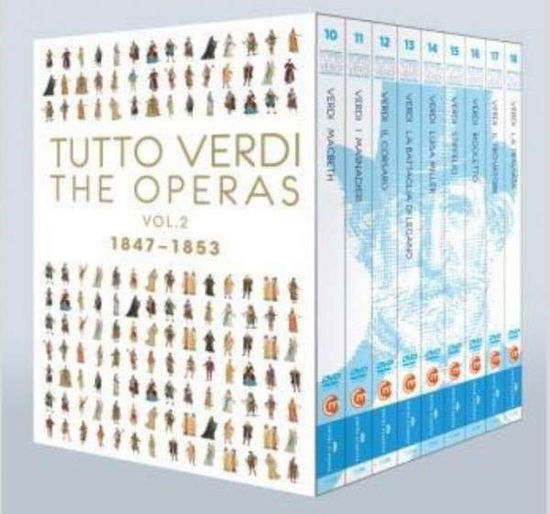 V 2: Tutto Verdi Operas 1847 (Usa Import) - Verdi / Nucci / Iori / Valayre / Iuliano - Films - C MAJOR ENTERTAINMENT - 0814337012618 - 29 septembre 2013