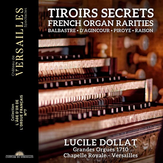 Cover for Lucile Dollat / Michael Metzler · Tiroirs Secrets. French Organ Rarities (CD) (2022)