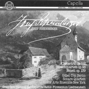 Chamber Music - Rheinberger / Gobel Trio Berlin - Musik - THOROFON - 4003913120618 - 1. marts 1989