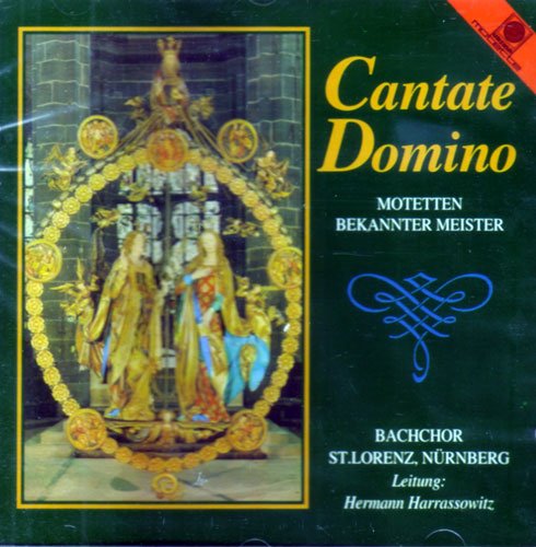 Cover for Bachchor Von St. Lorenz · Cantate Domino-Motetten Bekannter M (CD) (2013)