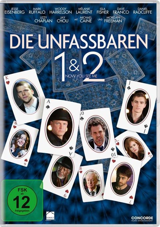 Cover for Eisenberg,jesse / Ruffalo,mark · Die Unfassbaren-now You See Me 1 &amp; 2 (DVD) (2017)