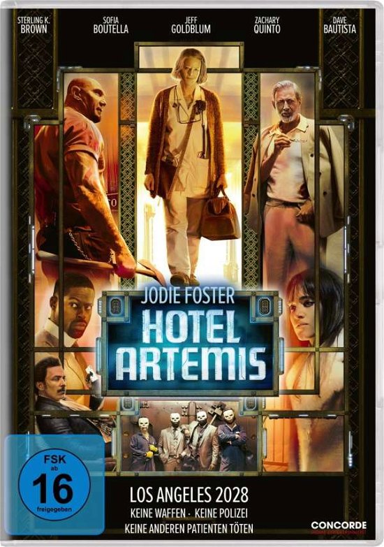 Cover for Hotel Artemis DVD (DVD) (2018)