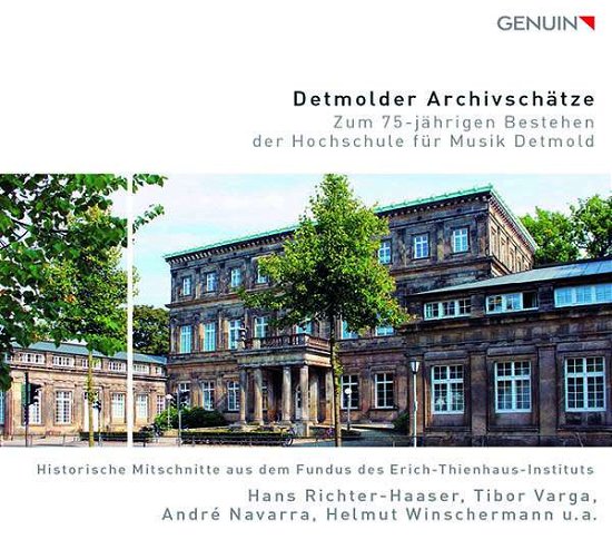 Cover for Detmold Archives (CD) (2021)