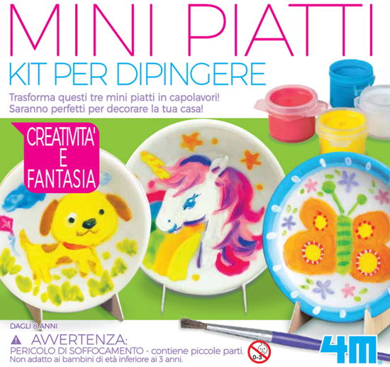 Cover for 4m · 4M: Creativity And Imagination - Mini Plates Painting Kit (MERCH)