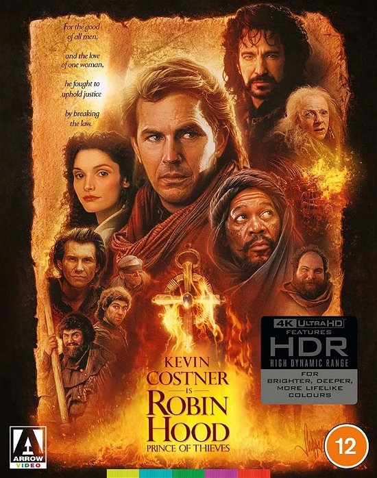 Robin Hood - Prince of Thieves - Kevin Reynolds - Películas - Arrow Video - 5027035023618 - 28 de noviembre de 2022
