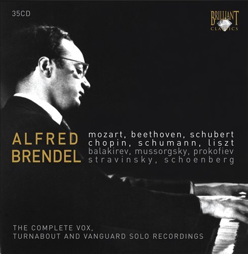 The Complete Vox, Turnabout&Vanguard Solo Recording - Alfred Brendel - Musik - Brilliant Classics - 5028421937618 - 11. august 2008