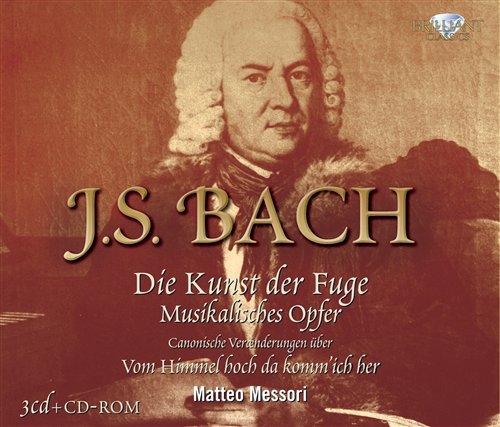 J.s.bach: Die Kunst Der Fuge - Cappella Augustana / Messori,matteo - Musik - BRILLIANT CLASSICS - 5028421940618 - 29. april 2011