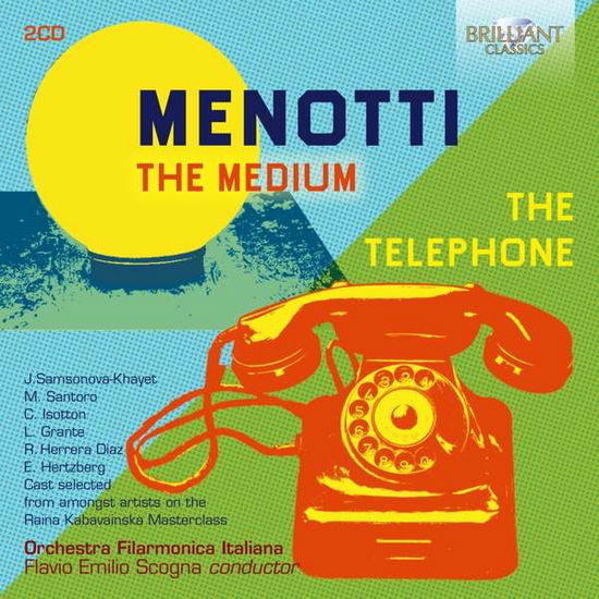 Medium / the Telephone - G.C. Menotti - Musik - BRILLIANT CLASSICS - 5028421953618 - 1. november 2018