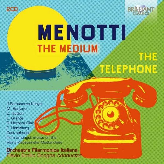 Medium / the Telephone - G.C. Menotti - Muziek - BRILLIANT CLASSICS - 5028421953618 - 1 november 2018