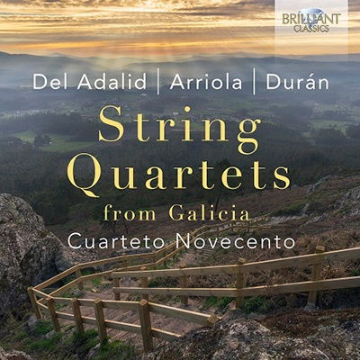 String Quartets from Galicia - Cuarteto Novecento - Musique - BRILLIANT CLASSICS - 5028421966618 - 6 janvier 2023