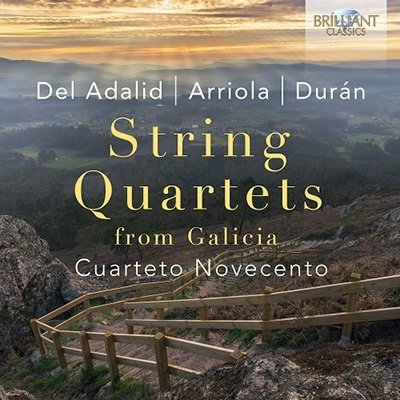 Cover for Cuarteto Novecento · String Quartets from Galicia (CD) (2023)