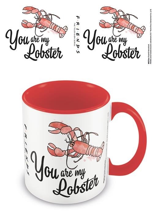 FRIENDS - Coloured Inner Mug - You are my Lobster - Mug Color - Merchandise - Pyramid Posters - 5050574254618 - 1. oktober 2019