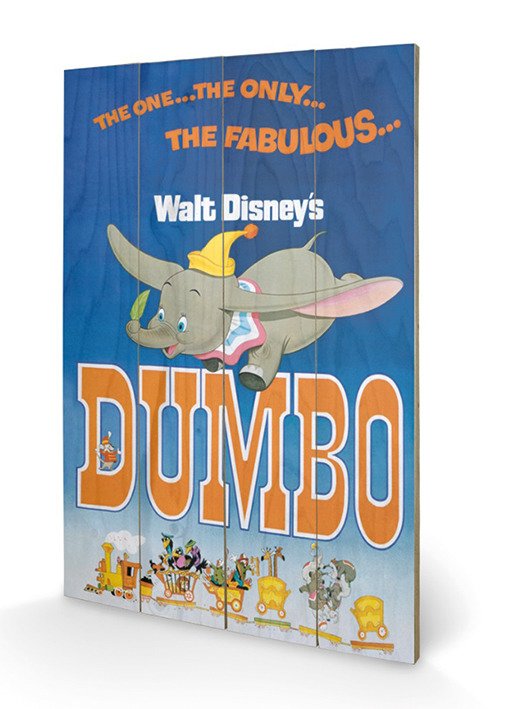 Cover for Dumbo · Disney: Dumbo - The Fabulous (Stampa Su Legno 59X40Cm) (MERCH) (2019)