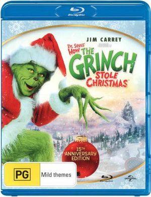 Cover for The  Grinch · How the Grinch Stole Christmas (2000) (Dr Seuss') (15th Anniversary Edition) (Blu-ray) (2009)