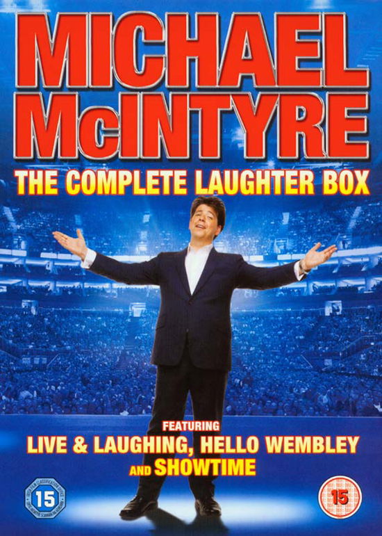 Cover for Michael Mcintyre Laughter Col. DVD · Michael McIntyre - The Complete Laughter Box (DVD) (2013)