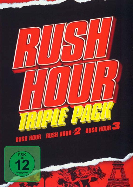 Cover for Rush Hour 1-3 (DVD) (2014)