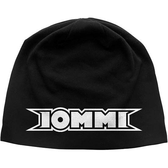 Cover for Tony Iommi · Tony Iommi Unisex Beanie Hat: Logo (Klær) [Black - Unisex edition]