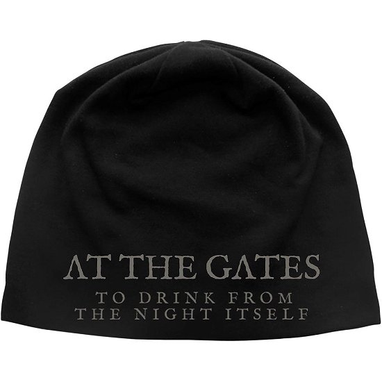 Cover for At The Gates · At The Gates: Drink From The Night Itself (Berretto) (TØJ) [Black - Unisex edition]