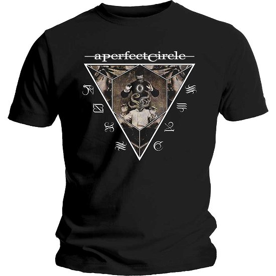 A Perfect Circle Unisex T-Shirt: Outsider - A Perfect Circle - Produtos - PHM - 5056170634618 - 26 de novembro de 2018