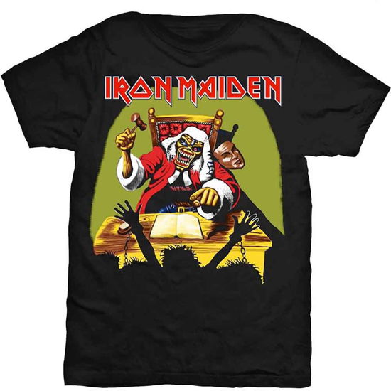 Cover for Iron Maiden · Iron Maiden Unisex T-Shirt: Deaf Sentence (Black) (T-shirt) [size M] [Black - Unisex edition] (2023)