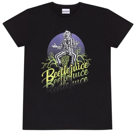 Cover for Beetlejuice · Beetlejuice - Triple B T Shirt (T-shirt) [size M] (2024)