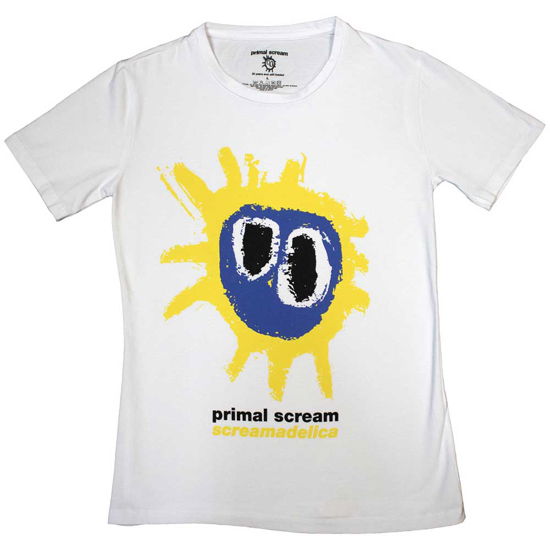 Primal Scream Ladies T-Shirt: Screamadelica - Primal Scream - Merchandise -  - 5056737215618 - 