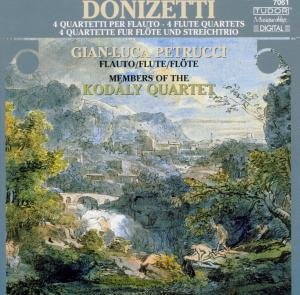 Quartette F.Flöte U.Streicher - Petrucci / Kodaly Quartett - Musik - Tudor - 7619911070618 - 22 juni 2004