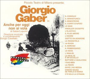 Cover for Giorgio Gaber · Anche Per Oggi Non Si Vola (CD) (2011)