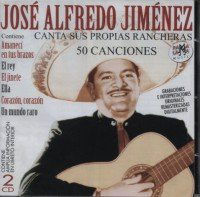 Cover for Jose Alfredo Jimenez · Canta Sus Propias Rancheras 50 Canciones (CD) (2017)