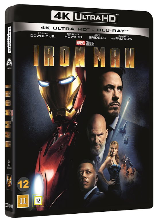 Iron Man Uhd / Scandi - Iron Man - Películas - Disney - 8717418546618 - 9 de septiembre de 2019