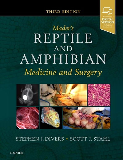 Cover for Stephen J Divers · Mader's Reptile and Amphibian Medicine and Surgery (Gebundenes Buch) (2019)
