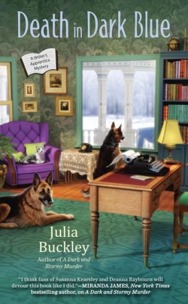 Cover for Julia Buckley · Death in Dark Blue: A Writer's Apprentice Mystery (Paperback Book) (2017)