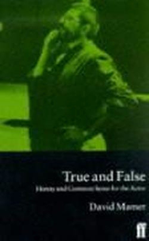 Cover for David Mamet · True and False (Taschenbuch) [Main edition] (1998)
