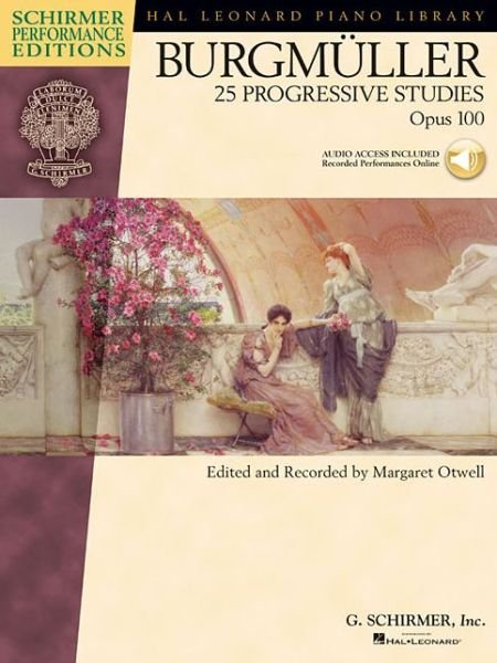Cover for Friedrich Burgmüller · Burgmuller - 25 Progressive Studies, Opus 100: Schirmer Performance Editions (Bok) (2005)