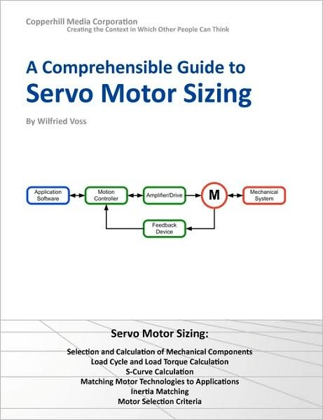 Cover for Wilfried Voss · A Comprehensible Guide to Servo Motor Sizing (Paperback Bog) [1st edition] (2007)