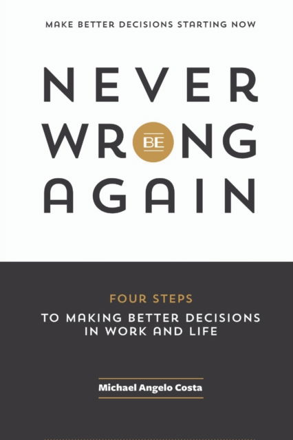 Cover for Michael Angelo Costa · Never Be Wrong Again (Paperback Book) (2018)