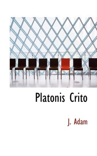Cover for J. Adam · Platonis Crito (Pocketbok) (2009)