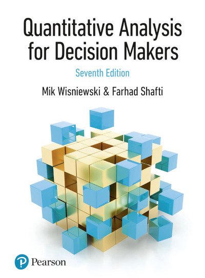 Cover for Mik Wisniewski · Quantitative Analysis for Decision Makers (Paperback Bog) (2019)