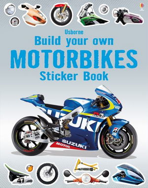 Cover for Simon Tudhope · Build Your Own Motorbikes Sticker Book - Build Your Own Sticker Book (Paperback Book) (2019)