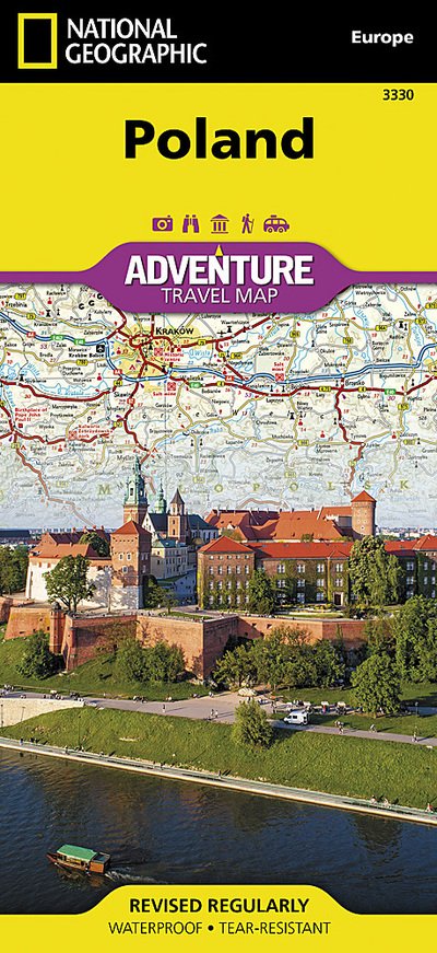 Poland: Adventure Map - National Geographic Maps - Kirjat - National Geographic Maps - 9781566957618 - 2022